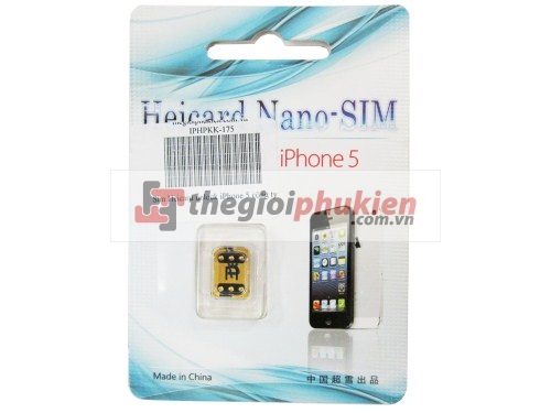 Sim Heicard unlock iPhone 5 công ty